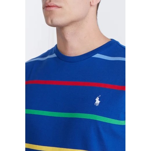 Niebieski t-shirt męski Polo Ralph Lauren