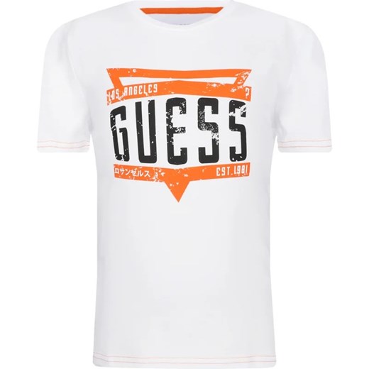 Guess T-shirt | Regular Fit ze sklepu Gomez Fashion Store w kategorii T-shirty chłopięce - zdjęcie 167874395