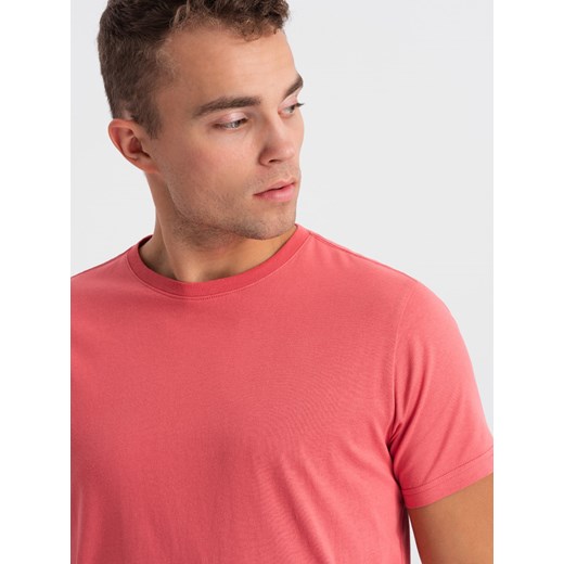 T-shirt męski Ombre różowy