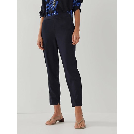 Someday Spodnie &quot;Charlie&quot; w kolorze granatowym ze sklepu Limango Polska w kategorii Spodnie damskie - zdjęcie 167875266