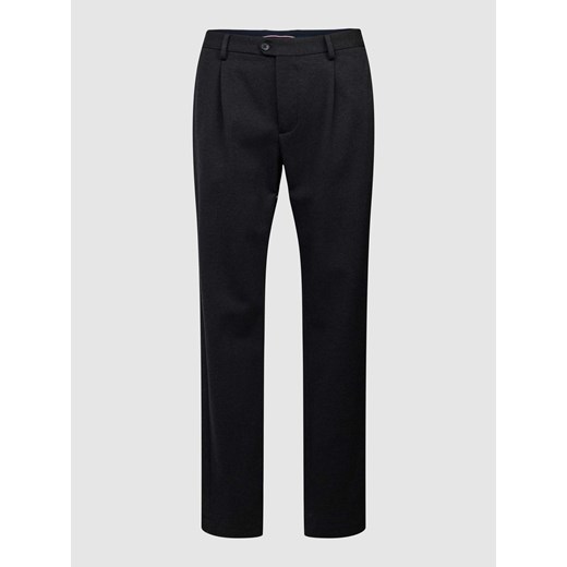 Spodnie do garnituru z zakładkami w pasie model ‘MILANO’ ze sklepu Peek&Cloppenburg  w kategorii Spodnie męskie - zdjęcie 167876739