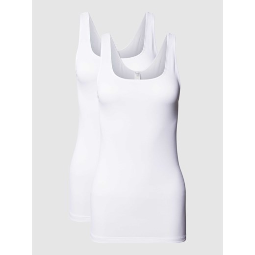 Długi top w jednolitym kolorze ze sklepu Peek&Cloppenburg  w kategorii Bluzki damskie - zdjęcie 167876918