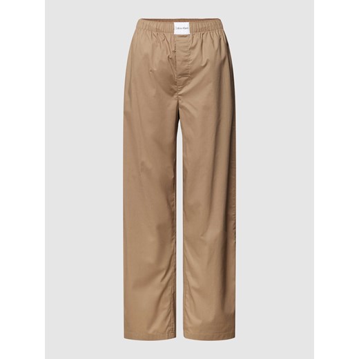 Spodnie od piżamy z naszywką z logo Calvin Klein Underwear M Peek&Cloppenburg  okazyjna cena