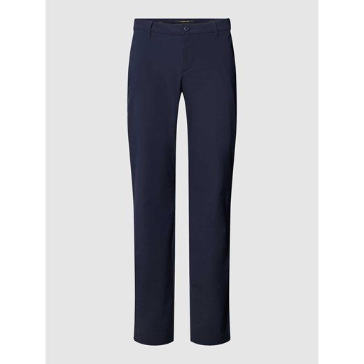 Spodnie o kroju slim fit z wpuszczaną kieszenią model ‘LOU’ ze sklepu Peek&Cloppenburg  w kategorii Spodnie męskie - zdjęcie 167877037