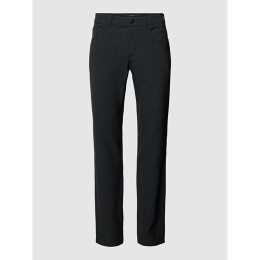 Spodnie o kroju slim fit z wpuszczaną kieszenią model ‘PIPE’ ze sklepu Peek&Cloppenburg  w kategorii Spodnie męskie - zdjęcie 167877168