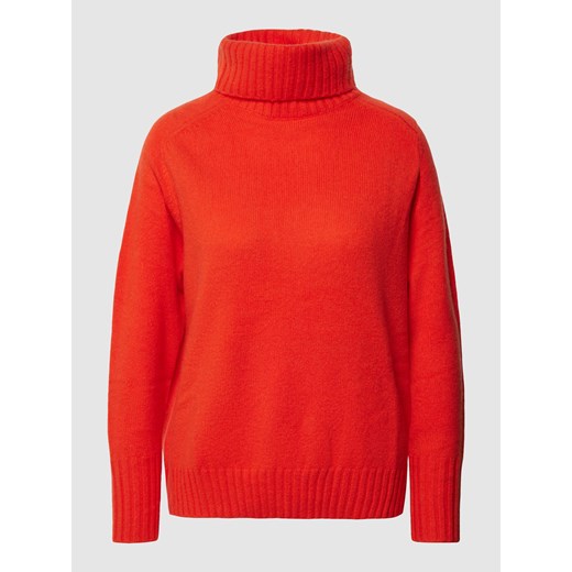 Sweter z dzianiny z golfem Fynch-hatton XL Peek&Cloppenburg  okazyjna cena
