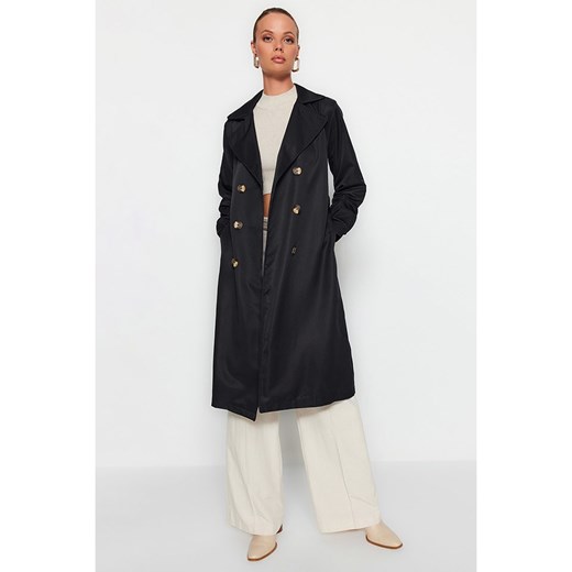 trendyol Trencz w kolorze czarnym Trendyol 40 wyprzedaż Limango Polska