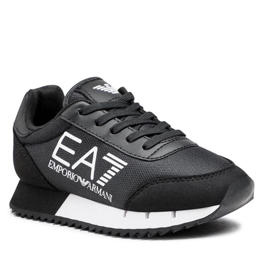 Sneakersy EA7 Emporio Armani XSX107 XOT56 A120 Black/White 34 eobuwie.pl