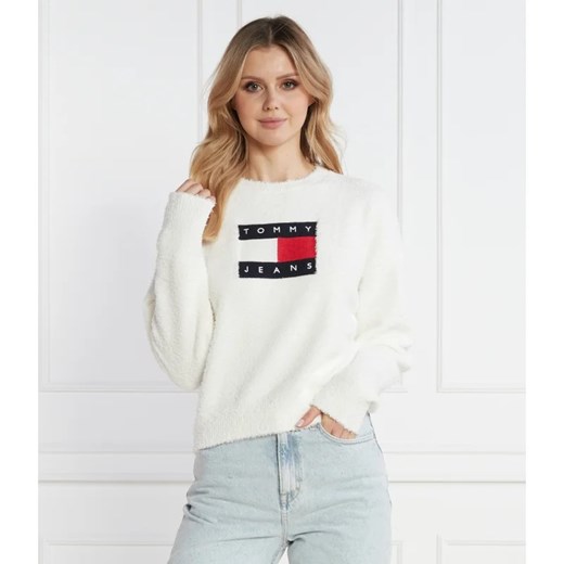 Sweter damski Tommy Jeans z bawełny