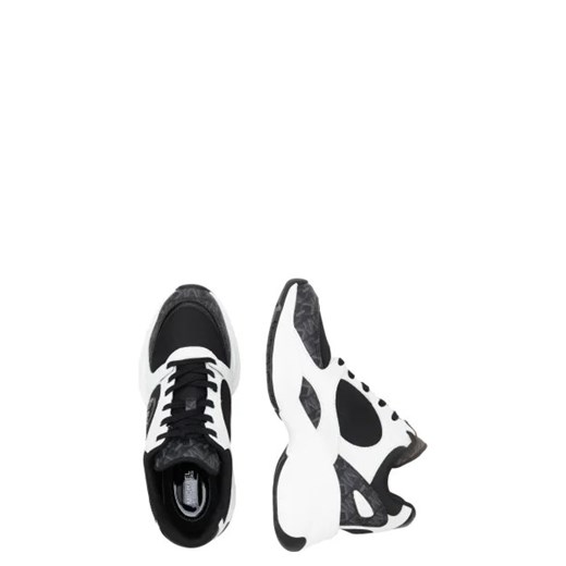 Buty sportowe damskie Michael Kors sneakersy z tworzywa sztucznego na platformie wiązane 