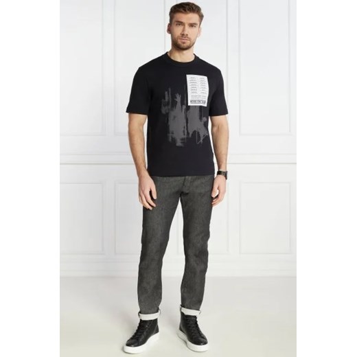 T-shirt męski BOSS HUGO z bawełny