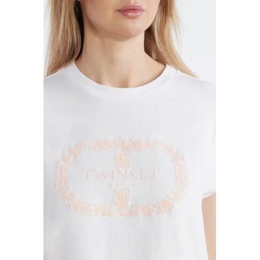 TWINSET T-shirt | Regular Fit Twinset S Gomez Fashion Store promocja
