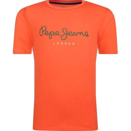 Pepe Jeans London T-shirt | Regular Fit ze sklepu Gomez Fashion Store w kategorii T-shirty chłopięce - zdjęcie 167890125
