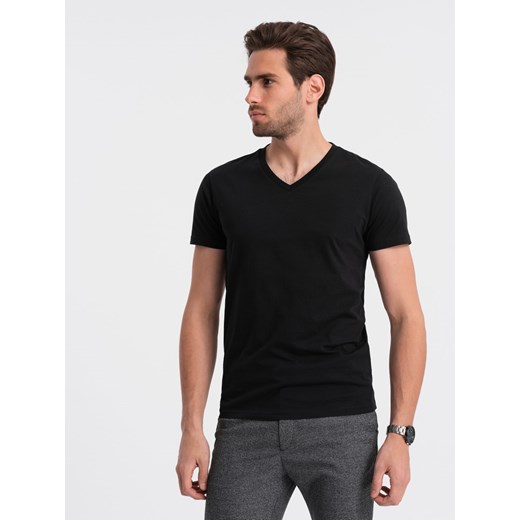 T-shirt męski Ombre casual z krótkim rękawem
