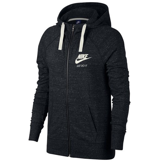 Bluza Nike Sportswear Gym Vintage 883729-010 - czarna ze sklepu streetstyle24.pl w kategorii Bluzy damskie - zdjęcie 167890667
