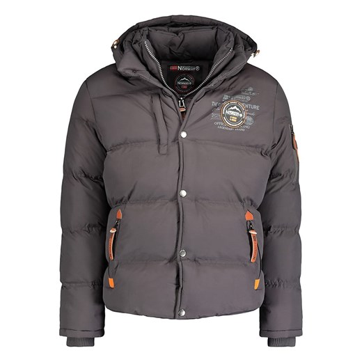 Geographical Norway Kurtka zimowa &quot;Verveine&quot; w kolorze szarym ze sklepu Limango Polska w kategorii Kurtki męskie - zdjęcie 167890687