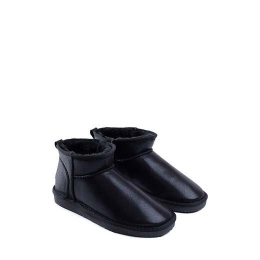 Śniegowce damskie Blackfield welurowe płaskie bez zapięcia jesienne 