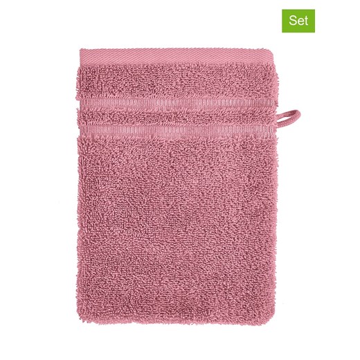 Schiesser Myjki (5 szt.) &quot;Milano&quot; w kolorze jasnoróżowym Schiesser 16x22 cm Limango Polska wyprzedaż