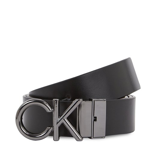 Pasek Męski Calvin Klein Gs 2 Buckles 1 Strap Belt Set K50K511027 Czarny ze sklepu eobuwie.pl w kategorii Portfele męskie - zdjęcie 167892818