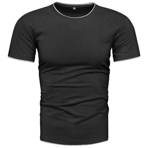 Koszulka męska t-shirt czarny Recea Recea M wyprzedaż Recea.pl