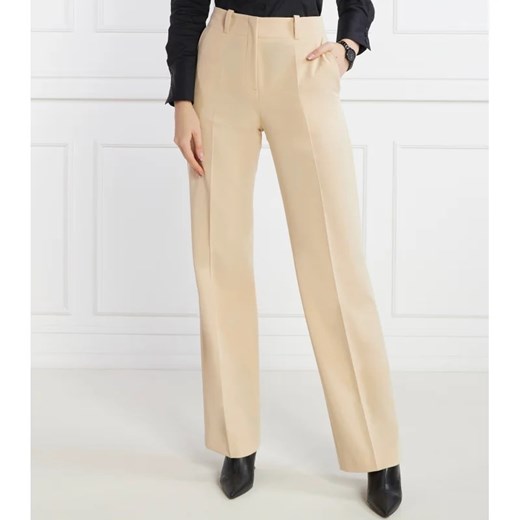 HUGO Spodnie Hulana | Straight fit 38 wyprzedaż Gomez Fashion Store