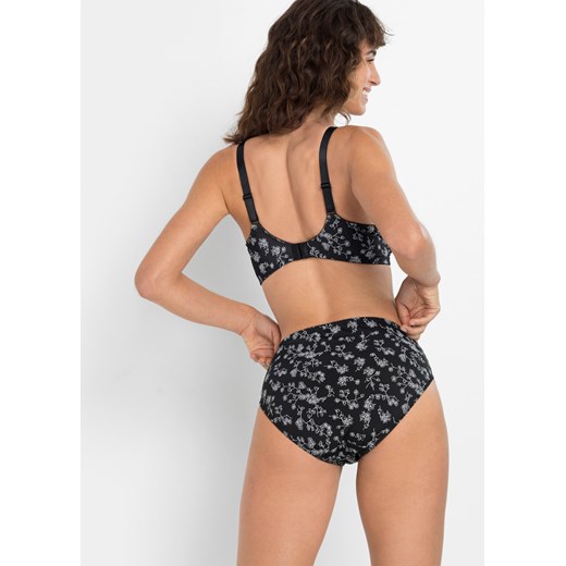 Biustonosz minimizer na fiszbinach, z poliamidu z recyklingu 95 bonprix