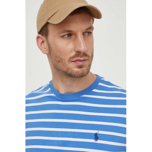 T-shirt męski Polo Ralph Lauren wielokolorowy z krótkimi rękawami 