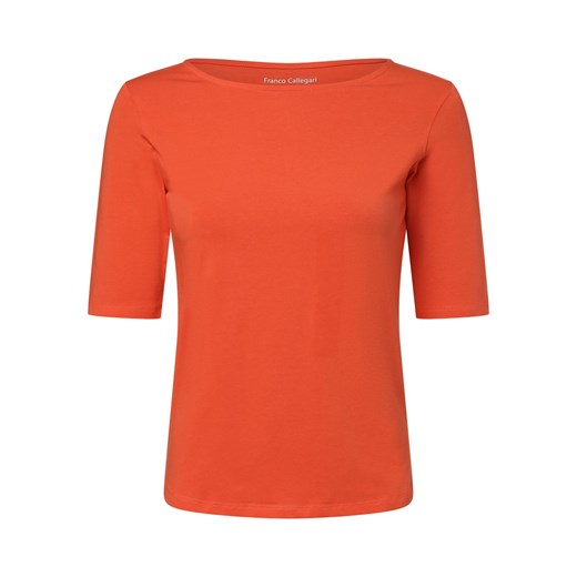 Franco Callegari T-shirt damski Kobiety Dżersej sjena jednolity ze sklepu vangraaf w kategorii Bluzki damskie - zdjęcie 167901167