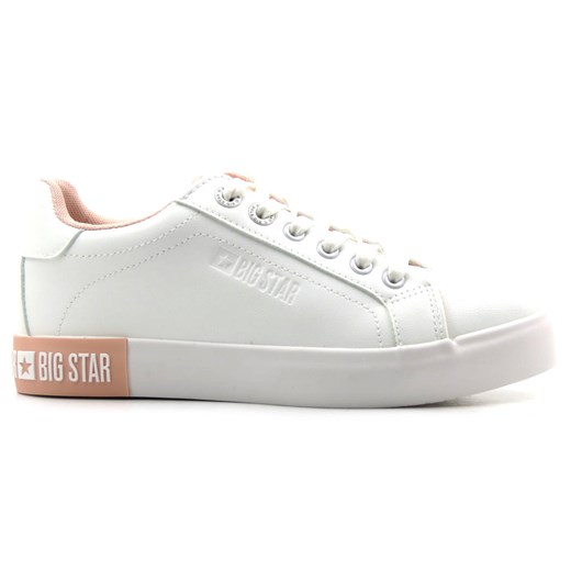 Białe sneakersy damskie z ekoskóry - BIG STAR II274033 39 promocyjna cena ulubioneobuwie