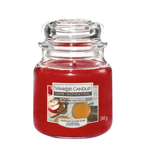 Yankee Candle Home Inspiration - Świeca Apple Cinnamon Cider 1szt Yankee Candle One Size okazyjna cena Super-Pharm