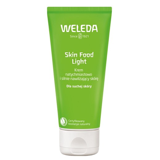 Weleda Skin Food Light Krem natychmiastowo i silnie nawilżający skórę 30ml Weleda 30 ml okazyjna cena Super-Pharm