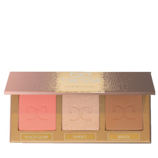 Dessi Paletka Glow & Contour 03 Flame 16g Dessi One Size wyprzedaż Super-Pharm