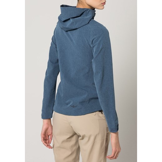 Kaikkialla VILJA Kurtka Softshell night blue zalando niebieski mat