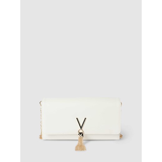 Kopertówka z aplikacją z logo model ‘DIVINA’ w kolorze ecru Valentino Bags One Size Peek&Cloppenburg 