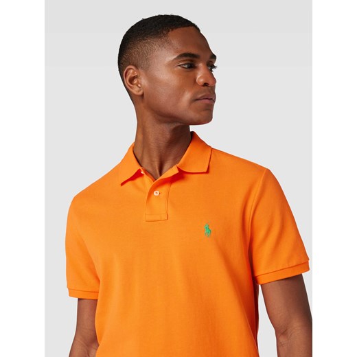Koszulka polo o kroju regular fit w jednolitym kolorze Polo Ralph Lauren M Peek&Cloppenburg 