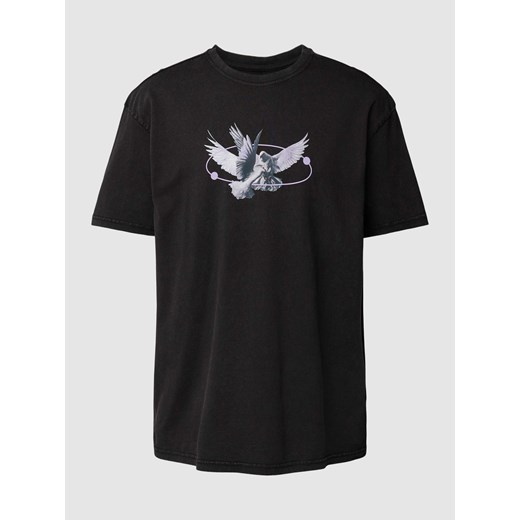 T-shirt z nadrukiem z motywem model ‘VIVE LE LIBERTÉ’ ze sklepu Peek&Cloppenburg  w kategorii T-shirty męskie - zdjęcie 167930487