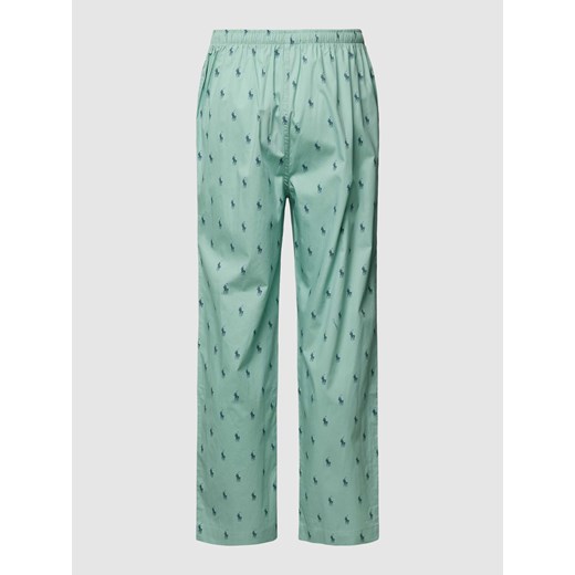 Piżama męska Polo Ralph Lauren zielona 