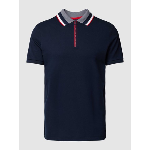 Koszulka polo o kroju regular fit z paskami w kontrastowym kolorze ze sklepu Peek&Cloppenburg  w kategorii T-shirty męskie - zdjęcie 167931229