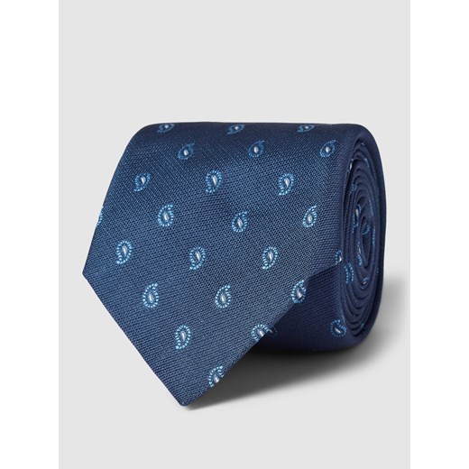Krawat jedwabny ze wzorem paisley ze sklepu Peek&Cloppenburg  w kategorii Krawaty - zdjęcie 167931329