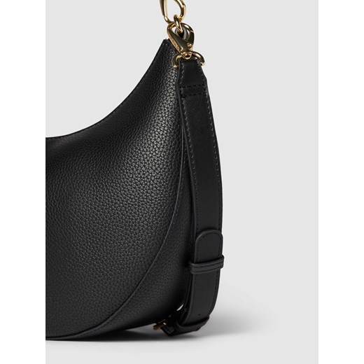 Torebka z detalem z logo model ‘ALEXIA’ w kolorze czarnym Valentino Bags One Size Peek&Cloppenburg 