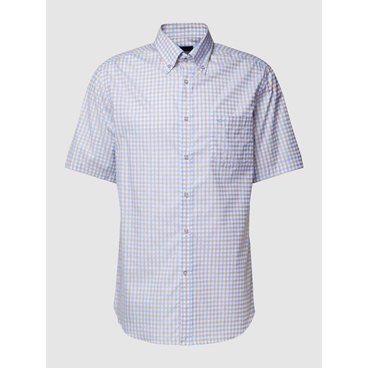 Koszula casualowa o kroju regular fit w kratkę vichy ze sklepu Peek&Cloppenburg  w kategorii Koszule męskie - zdjęcie 167932088