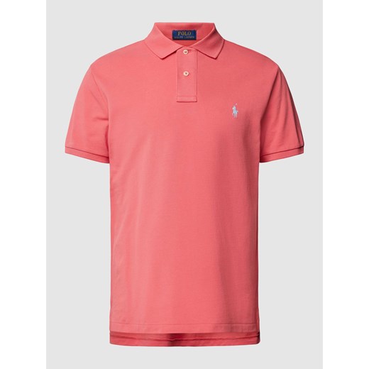 Koszulka polo o kroju regular fit w jednolitym kolorze ze sklepu Peek&Cloppenburg  w kategorii T-shirty męskie - zdjęcie 167932097