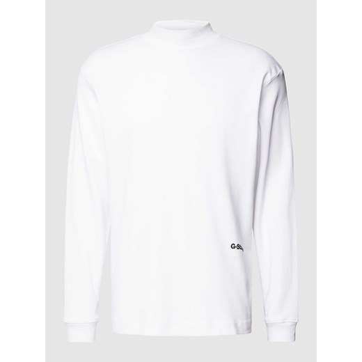 Bluzka z długim rękawem z nadrukiem z logo ze sklepu Peek&Cloppenburg  w kategorii T-shirty męskie - zdjęcie 167932129
