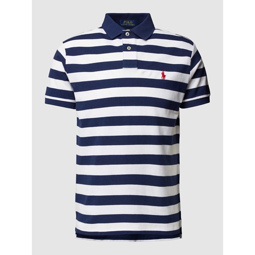 Koszulka polo z wyhaftowanym logo ze sklepu Peek&Cloppenburg  w kategorii T-shirty męskie - zdjęcie 167932567