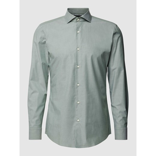 Koszula biznesowa o kroju slim fit z kołnierzykiem typu kent model ‘Hank’ ze sklepu Peek&Cloppenburg  w kategorii Koszule męskie - zdjęcie 167932616