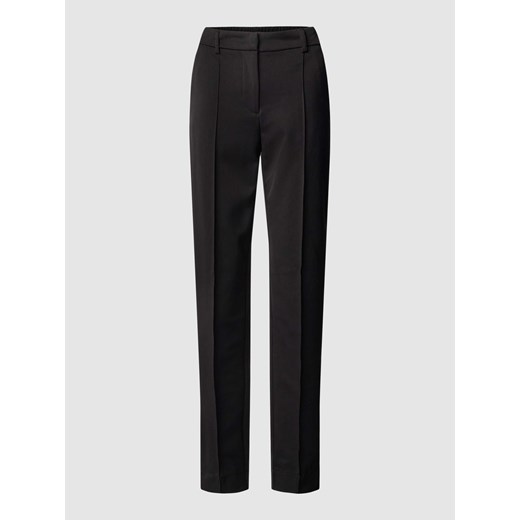 Spodnie materiałowe z lamowanymi kieszeniami z tyłu ze sklepu Peek&Cloppenburg  w kategorii Spodnie damskie - zdjęcie 167932777