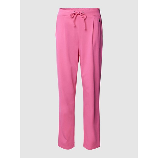 Spodnie z aplikacją model ‘ZASTRETCH’ ze sklepu Peek&Cloppenburg  w kategorii Spodnie damskie - zdjęcie 167932927