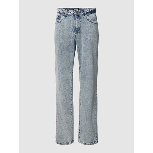 Jeansy o luźnym kroju z naszywką z logo ze sklepu Peek&Cloppenburg  w kategorii Jeansy męskie - zdjęcie 167933156