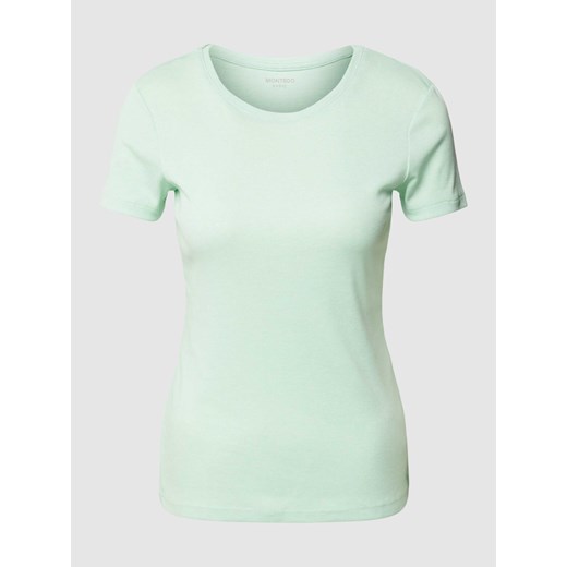 T-shirt z okrągłym dekoltem ze sklepu Peek&Cloppenburg  w kategorii Bluzki damskie - zdjęcie 167933526