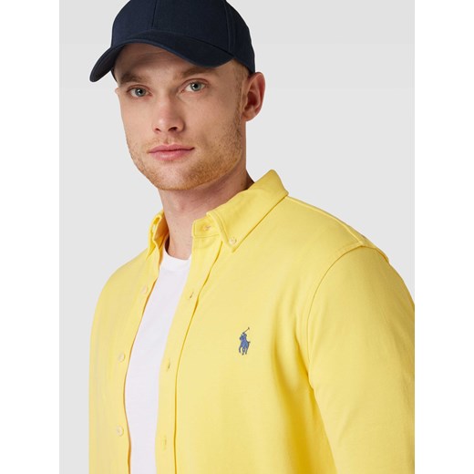 Koszula męska Polo Ralph Lauren casual z kołnierzykiem button down 